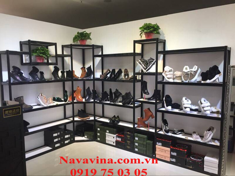 Top 3 Mẫu Kệ Trưng Bày Giày Dép Đẹp Nhất | Tin Tức | Navavina