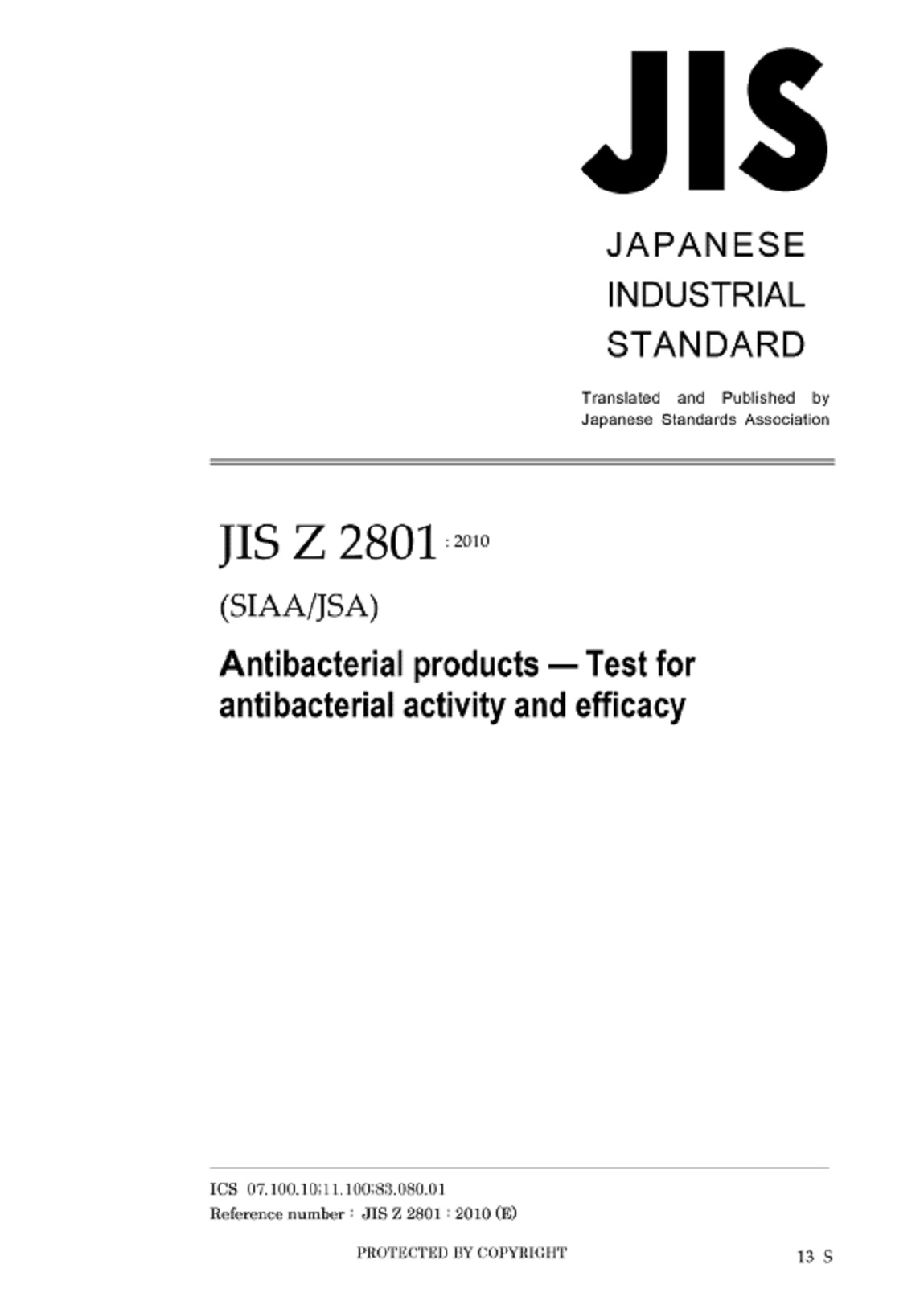 Tiêu chuẩn JIS Japanese Industrial Standards