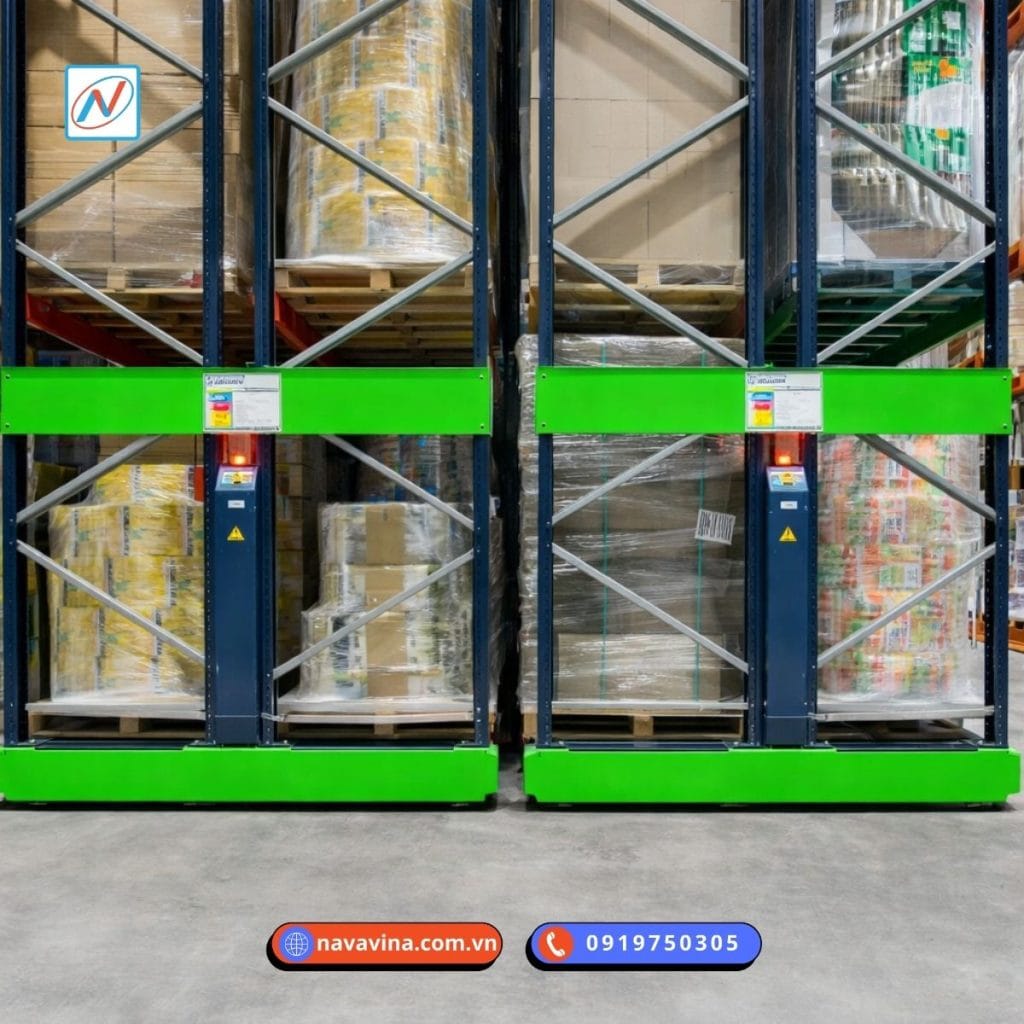 Kệ kho lạnh là gì? Cách chọn đúng theo từng mô hình kho 9 hệ thống kệ tự động trong kho lạnh