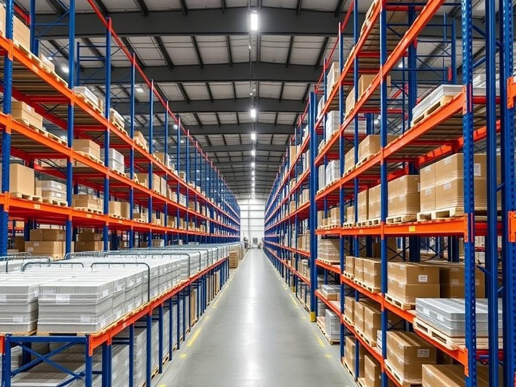 Dự án kệ selective Navavina cho nhà máy sản xuất