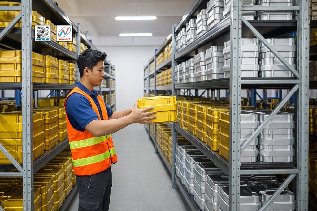 ke kho xep hang bang tay navavina