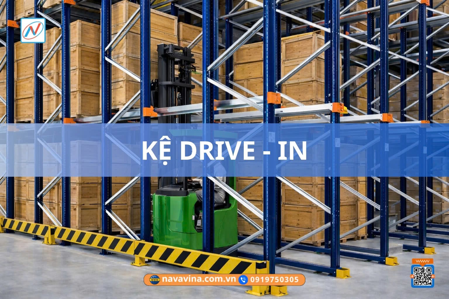Sản phẩm kệ chứa hàng 3 ke-drive-in