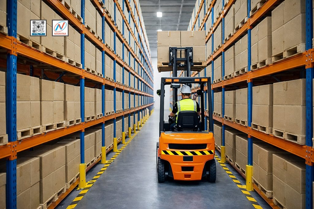 kho hang co xe nang dung ke selective navavina 4 2