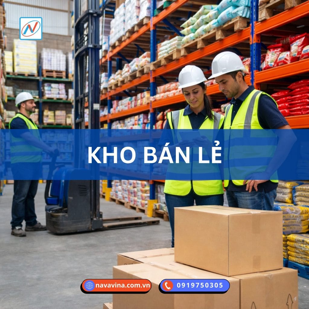 kệ kho bán lẻ