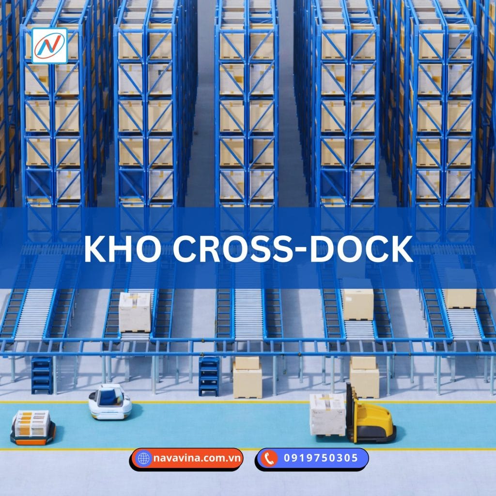 kệ kho cross dock trung chuyển