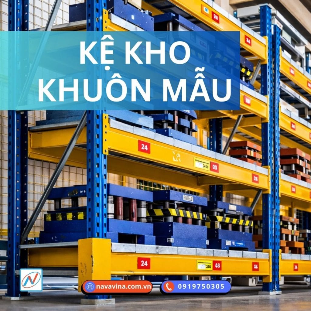 thiết kế tiêu chuẩn của kệ kho khuôn mẫu